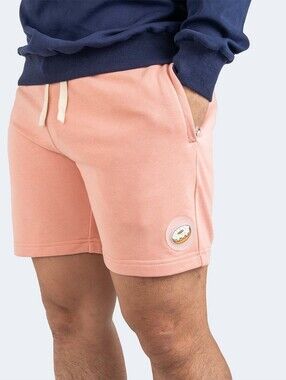 Men's EUBI Doughnut Pink Drawstring Sweat Shorts